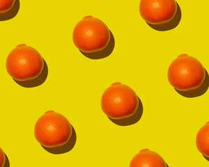 orange on yellow background pattern