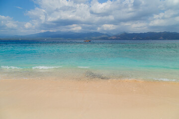 beach of the Gili Meno island