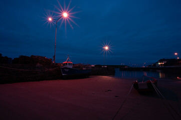 Youghal Quays at night 4