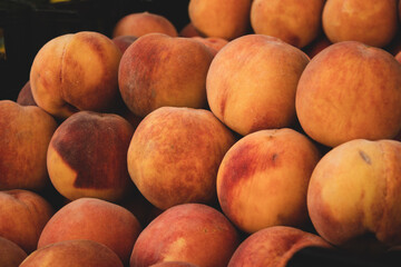 peaches on the market