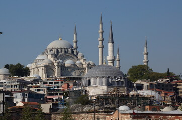 Fototapeta na wymiar mosques of Istanbul