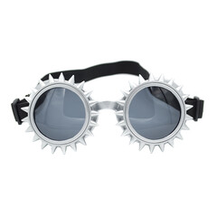 Steam-punk glasses. Sunglasses. Accessories. Fashion.