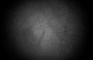 Old wall texture cement dark black gray  background abstract grey color design are light with white gradient background.