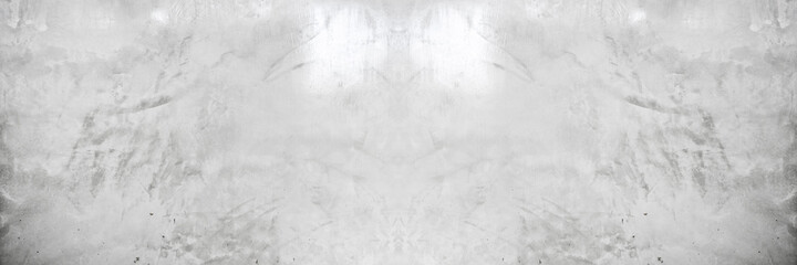 Naklejka premium Old wall panorama texture cement dirty gray with black background abstract grey and silver color design are light with white background.
