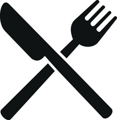 fork icon. spoon icon vector