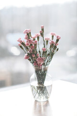 bouquet of flowers in a vase