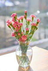 bouquet of flowers in a vase