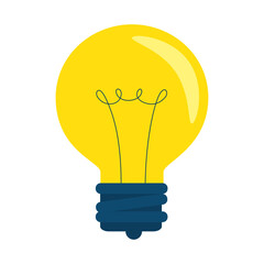 Light bulb design, Energy power and technology theme Vector illustration