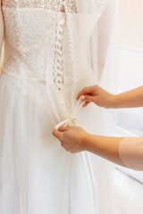 wedding dress shroud corset