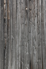 Old grey wooden background. Timber board. Grunge image. Board floor. Old rustic wooden texture.