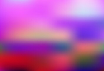 Light Pink vector blurred shine abstract template.