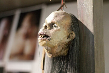 Shrunken head prop