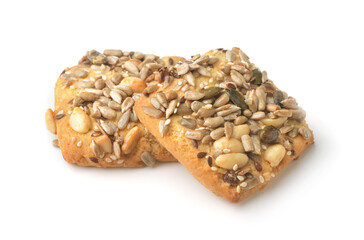 Cookies with nuts and seeds
