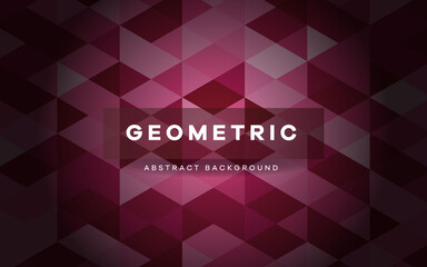 Fototapeta premium Abstract purple geometric shapes background