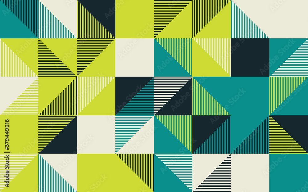 Poster angular vector pattern design abstract background