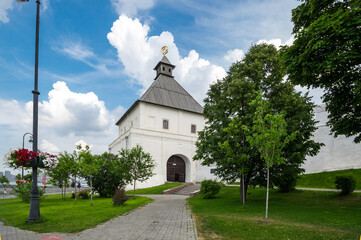 Naklejka premium Panoramic view of the Kazan Kremlin