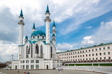 The Kul Sharif Mosque -- one of the largest mosques in Russia