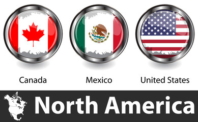 Flags of North America