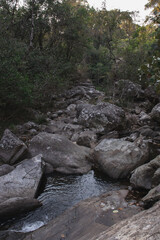river in the mountains