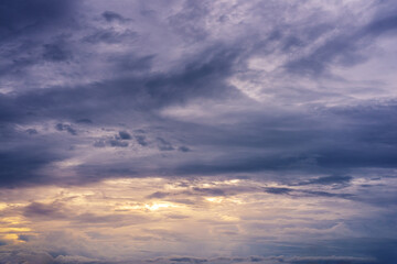 Abstract and pattern of cloud sky background