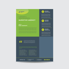 Corporate Business Flyer Design | Handout and leaflet design | Marketing sheet design