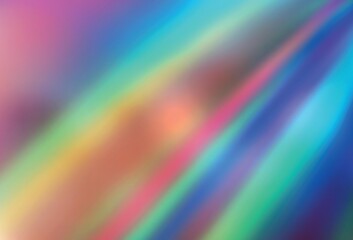 Light Blue, Yellow vector blurred shine abstract background.