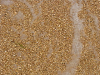 sand on the beach
