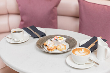 Have a coffee on the temple bar street and enjoy your morning