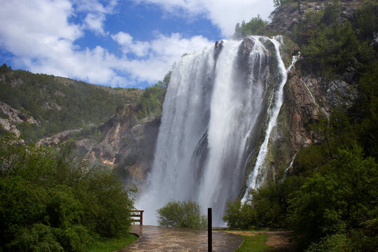 Krcic waterfall near Knin, Croatia