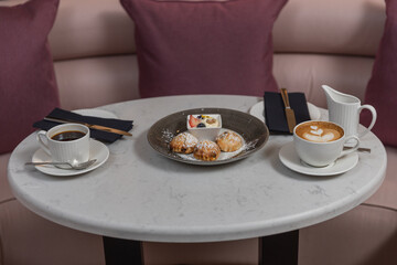 Have a coffee on the temple bar street and enjoy your morning