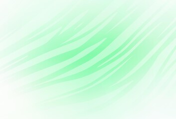 Light Green vector blurred template.