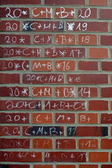 Obraz premium sternsingerinschriften