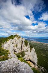 Fototapeta na wymiar Kozjak mountain in Croatia, landscape