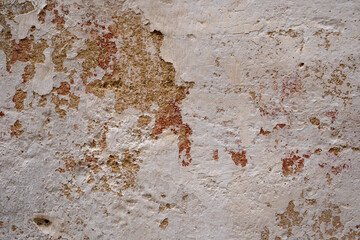 Textura de pared en mal estado