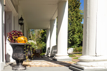 Mansion front porch