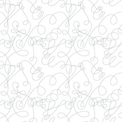 Abstract seamless pattern of line; linear pattern; vector