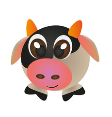 abstract illustration smile little cute goby