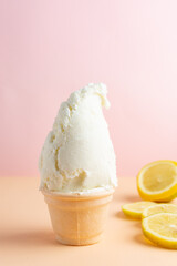 helado de limon