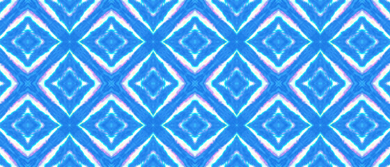 Watercolor Peruvian or Mexican Pattern.
