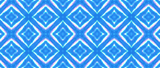 Watercolor Peruvian or Mexican Pattern.