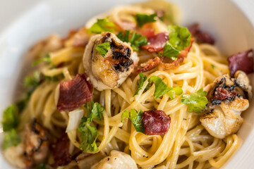 pasta with meat