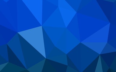 Light Blue, Yellow vector polygonal pattern. Elegant bright polygonal illustration with gradient. Template for cell phone's backgrounds.