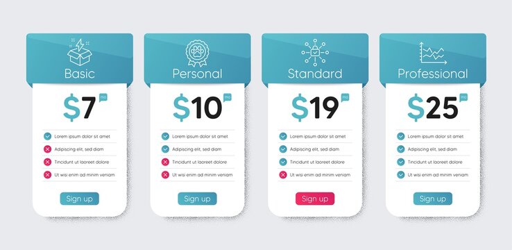 Creative idea, Dog competition and Security lock line icons set. Price table chart, business plan template. Diagram chart sign. Lightning, Winner award, Cyber network. Presentation graph. Vector