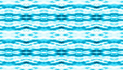 Seamless Watercolor Tie-Dye Pattern.