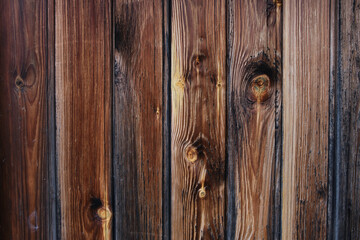 wood panels used as background