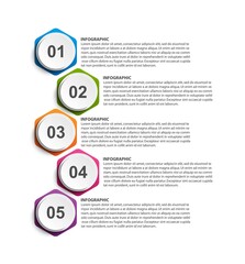 Options infographic, timeline, design template for business presentations or information banner.