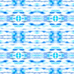 Textures Ethnic Watercolor Pattern.