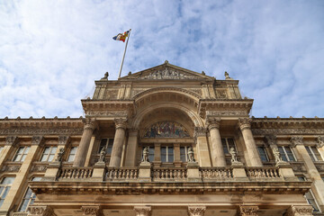 Detail view of the council house in Birmingham, England - 379473412