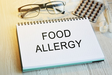 Medicine, healthcare concept. Top view on a blackboard with an inscription on a medical theme.