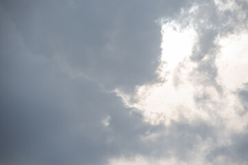 Amazing beautiful sky with clouds